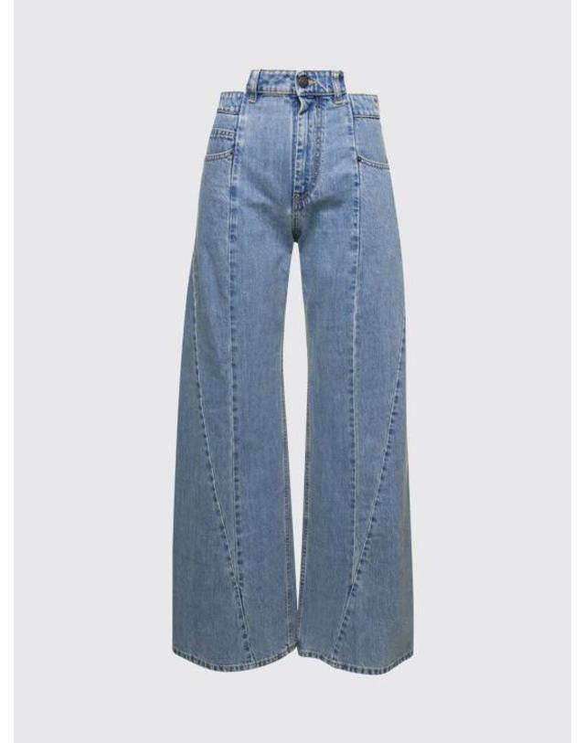 메종 마르지엘라 [해외직구] 26FW 마르지엘라 데님 진 S51LA0128S30617 966 Blue 착용컷