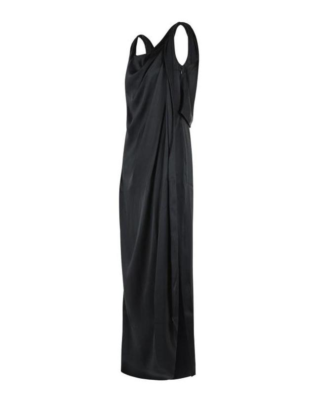 메종 마르지엘라 [해외직구] 26FW 마르지엘라 새틴 드레이프 맥시 드레스 S51DG0007M36047900 BLACK 착용컷