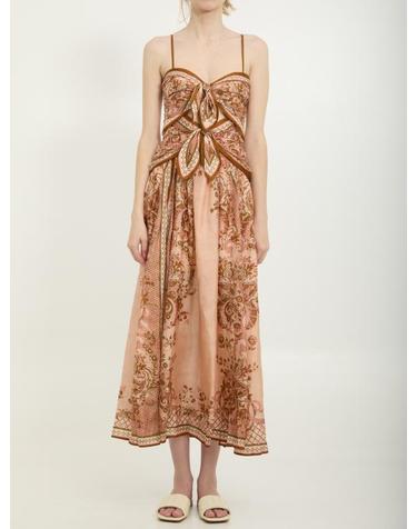 [해외직구] 26FW 짐머만 롱 원피스 8062DSS261PPSFL PINK