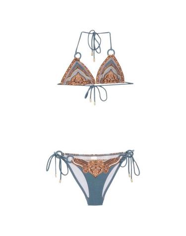 [해외직구] 26FW 짐머만 비키니 수영복 4621WSS263BPA CLEAR BLUE