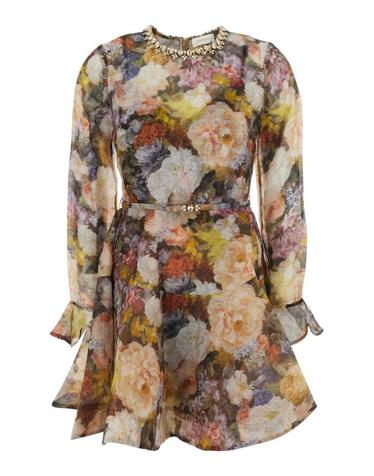 [해외직구] 26SS 짐머만 숏 원피스 7562DS262RSTE Multicolor