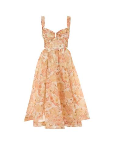 [해외직구] 26SS 짐머만 미디 원피스 6847DC261 GLBLM Floral