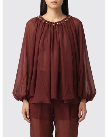 [해외직구] 26FW 짐머만 블라우스 8428TSS261 MER Burgundy