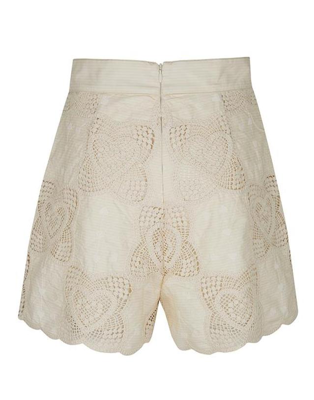 짐머만 [해외직구] 26SS 짐머만 숏팬츠 5895ARS262 CRMIV CREAM IVORY 착용컷
