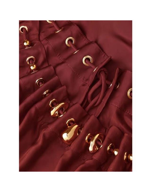 짐머만 [해외직구] 26FW 짐머만 블라우스 8428TSS261 MERLO RED 착용컷