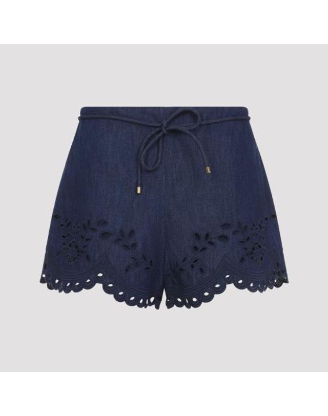 짐머만 [해외직구] 26FW 짐머만 숏팬츠 7283ASS263INK NAVY 착용컷