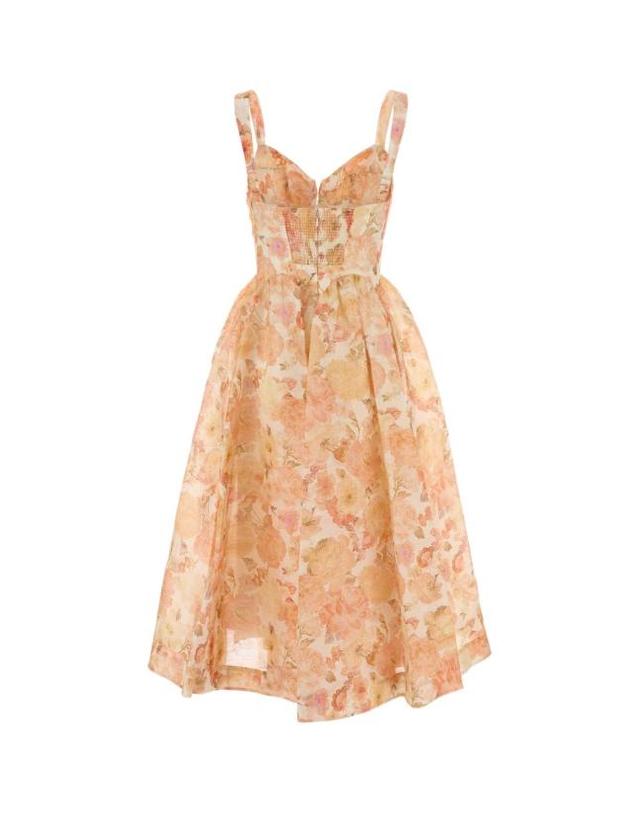짐머만 [해외직구] 26SS 짐머만 미디 원피스 6847DC261 GLBLM Floral 착용컷