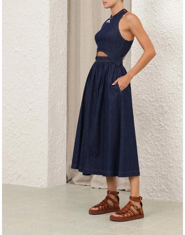 짐머만 [해외직구] 25SS 짐머만 점프수트 MASTER ULT 005748 DENIM 2 착용컷