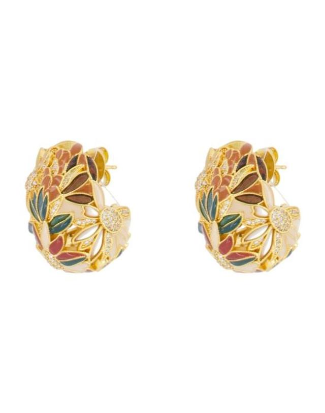 짐머만 [해외직구] 26FW 짐머만 이어링 ZMM026308 GOLD 착용컷