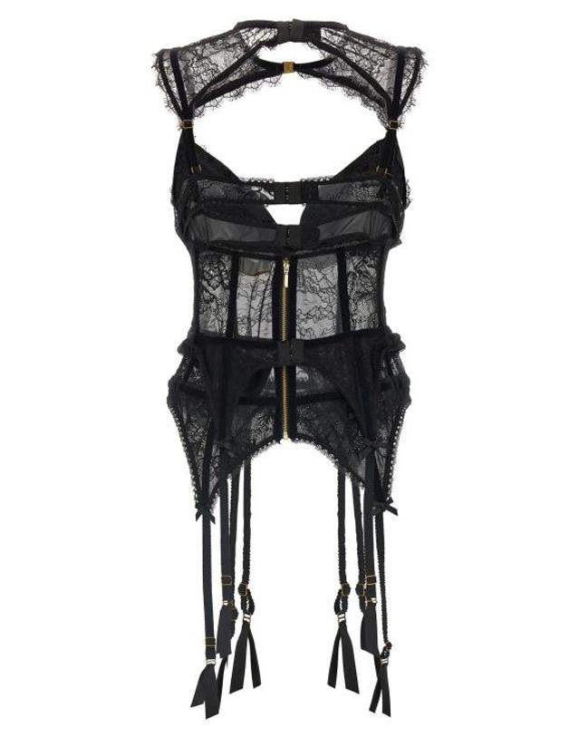 짐머만 [해외직구] 26FW 짐머만 바디수트 티셔츠 ZI344526BM BLACK 착용컷