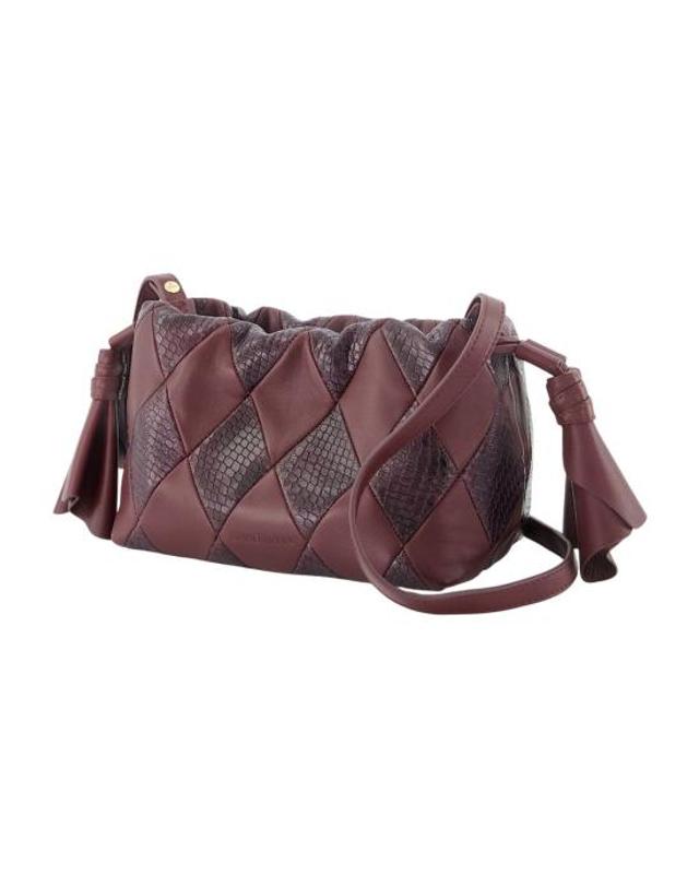 짐머만 [해외직구] 26FW 짐머만 클러치 파우치 ZMM026300 BURGUNDY 착용컷