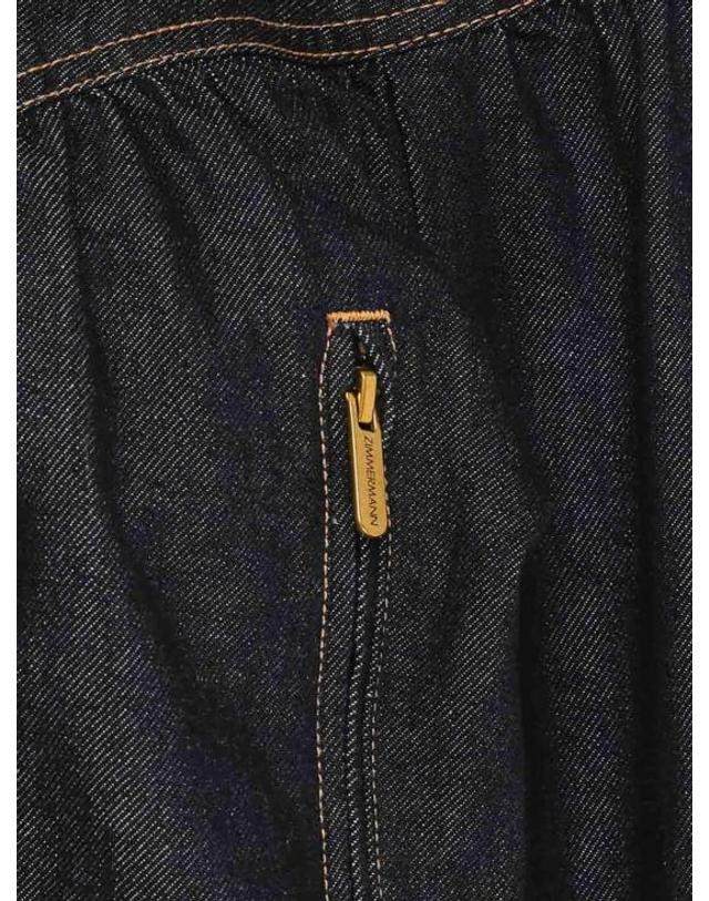 짐머만 [해외직구] 26FW 짐머만 봄버 자켓 9532JF26RONXB BLUE 착용컷