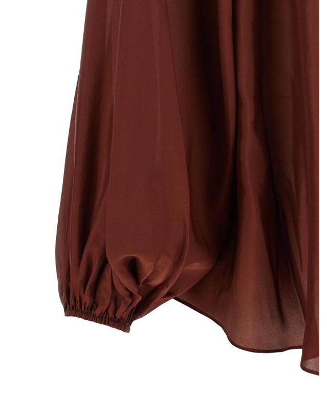 짐머만 [해외직구] 짐머만 블라우스 LD8428TSS261MER BURGUNDY 착용컷