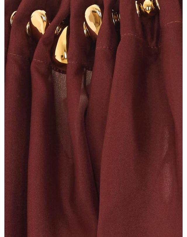 짐머만 [해외직구] 26FW 짐머만 블라우스 8428TSS261 MER Burgundy 착용컷