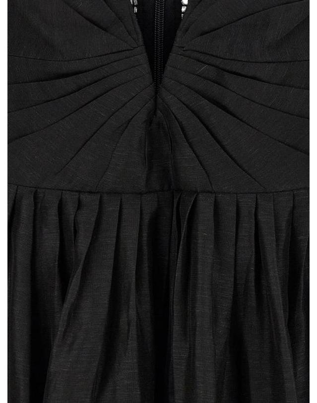 짐머만 [해외직구] 24FW 짐머만 원피스 ZI297720BM BLACK 착용컷