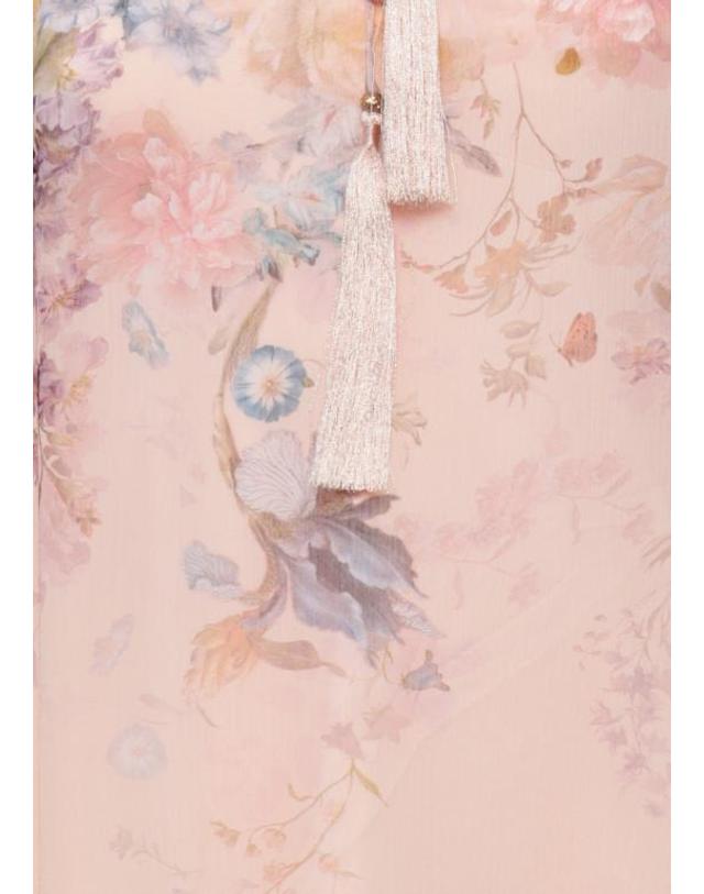 짐머만 [해외직구] 26FW 짐머만 블라우스 0991TF261 PEFL PEACH FLORAL 착용컷