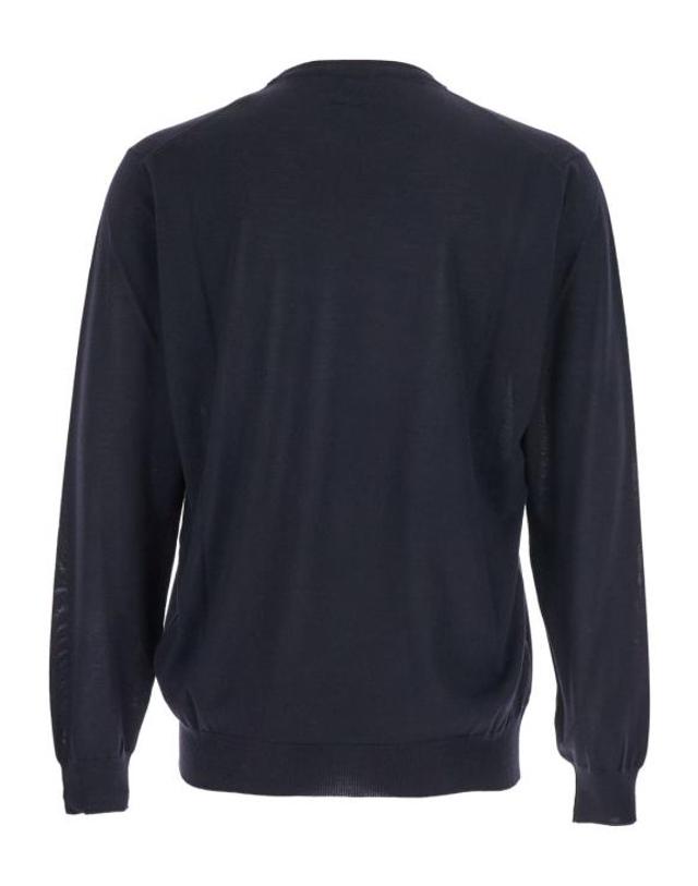 라르디니 [해외직구] 25FW 라르디니 스웨터 CNLMML436CN64021 850 Blue 착용컷