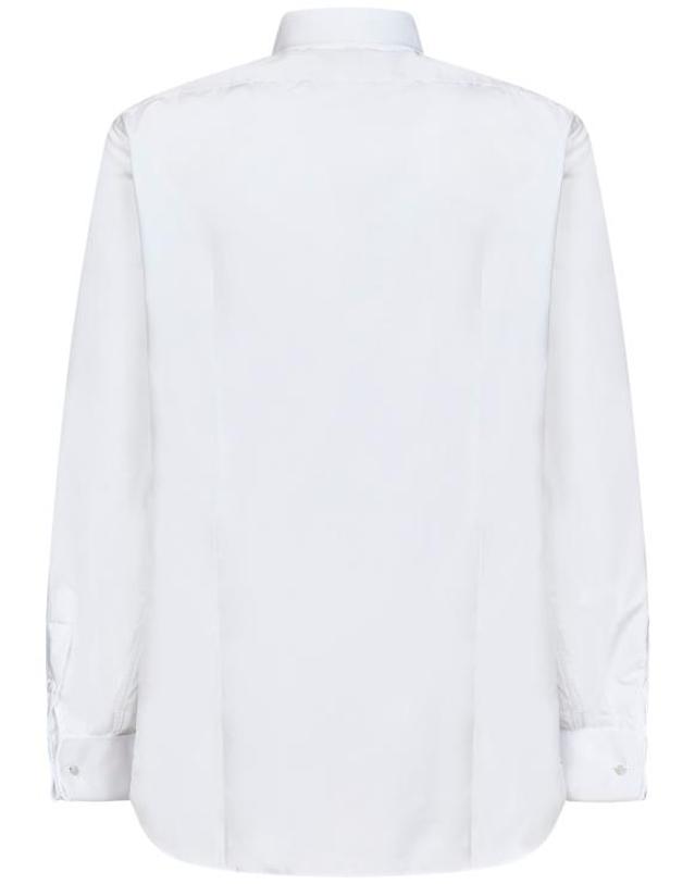 라르디니 [해외직구] 24FW 라르디니 긴팔 셔츠 EPQUARTOCNC2025P 105A White 착용컷