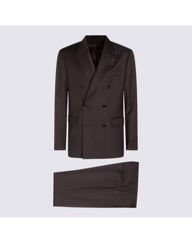 [해외직구] 26FW 라르디니 수트 세트 AC5934E CN65404450 BROWN