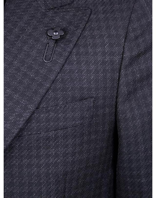 라르디니 [해외직구] 25FW 라르디니 수트 자켓 CN688AEAAIF65515 950BL GREY 착용컷