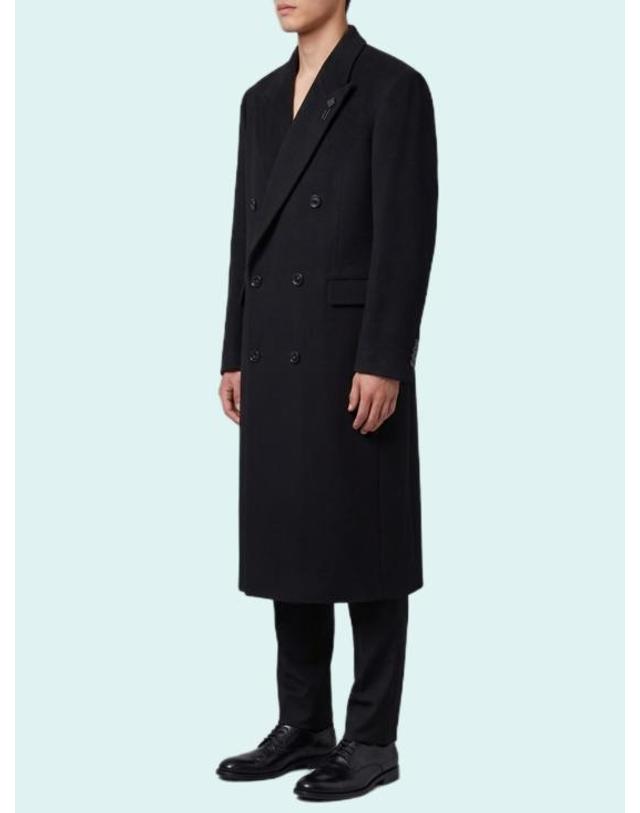 라르디니 [해외직구] 26FW 라르디니 코트 AC40408ECN65601 999 BLACK 착용컷