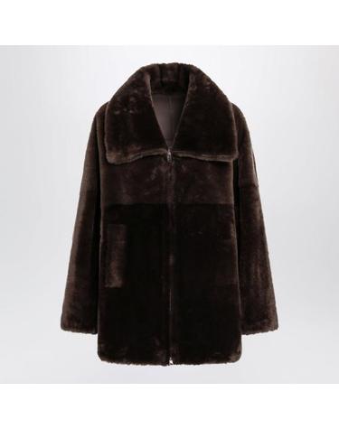 [해외직구] 26FW 블랑샤 무스탕 2610030225 QU BROWN