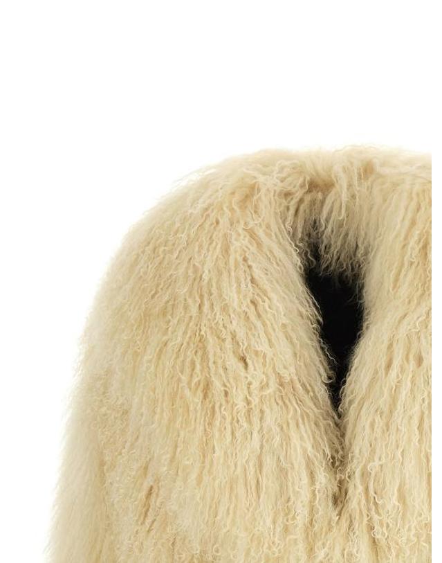 블랑샤 [해외직구] 26FW 블랑샤 무스탕 BL339529BM BEIGE 착용컷