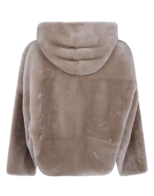블랑샤 [해외직구] 26FW 블랑샤 무스탕 26101300 HAZELNUT BROWN 착용컷