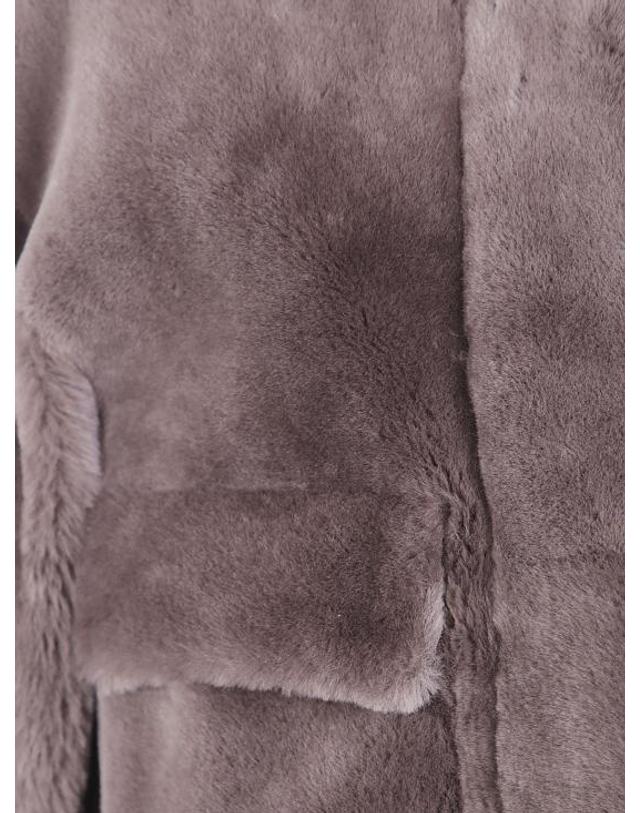 블랑샤 [해외직구] 26FW 블랑샤 무스탕 26080300 OAK BROWN 착용컷