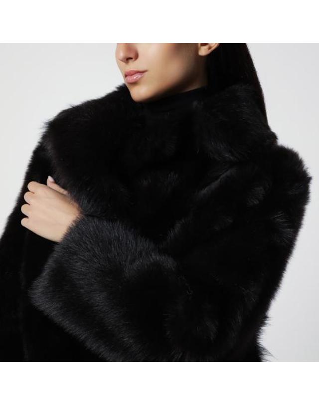 블랑샤 [해외직구] 26FW 블랑샤 무스탕 2611430070 Brown 착용컷
