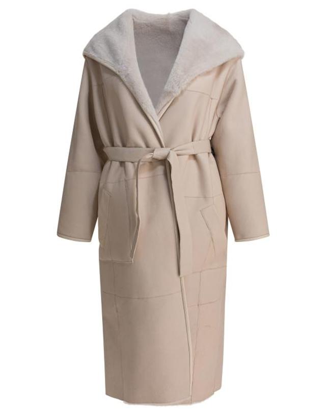 블랑샤 [해외직구] 25FW 블랑샤 자켓 25005 301LATTE White 착용컷