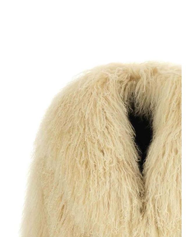블랑샤 [해외직구] 26FW 블랑샤 무스탕 26113100CREMA BEIGE 착용컷
