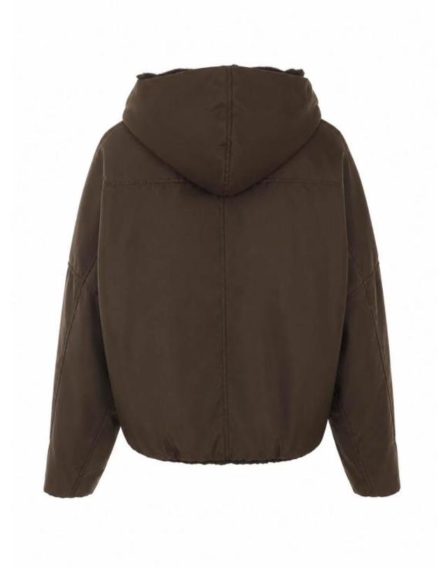 블랑샤 [해외직구] 26FW 블랑샤 무스탕 26101150CIOCCOLATO BROWN 착용컷