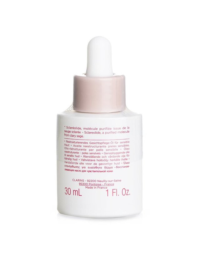 클라란스 클라랑스 클라랑스 캄 에센셜 리스토어링 트리트먼트 오일 민감성 피부용 30ml 착용컷
