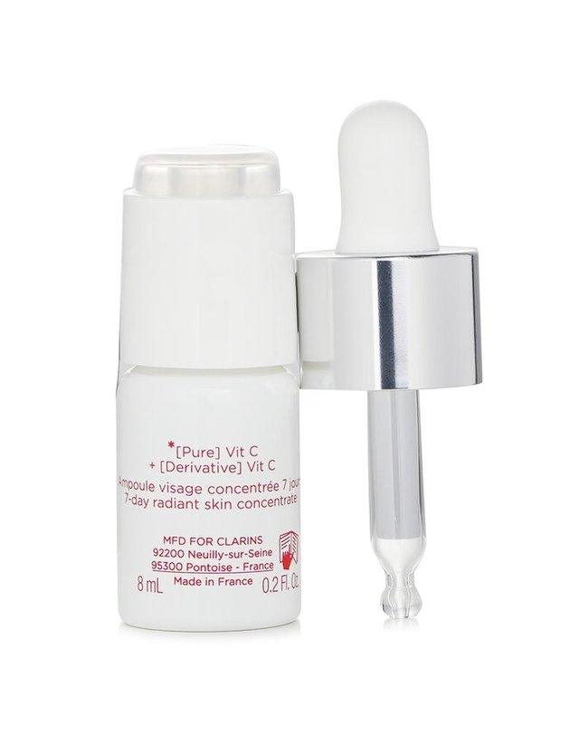 클라란스 클라랑스 클라랑스 뷰티플래시 프레시 앰플 C 콤플렉스 8ml 착용컷