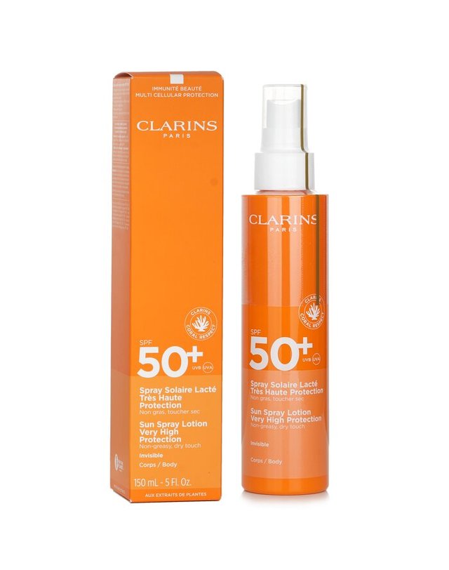 클라란스 클라랑스 클라랑스 선 바디 로션 베리 하이 프로텍션 S 50 150ml 착용컷