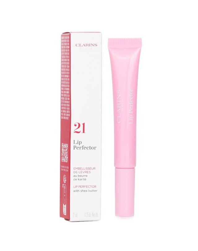 클라란스 클라랑스 클라랑스 립 퍼펙터 #21 소프트 핑크 글로우 12ml 착용컷