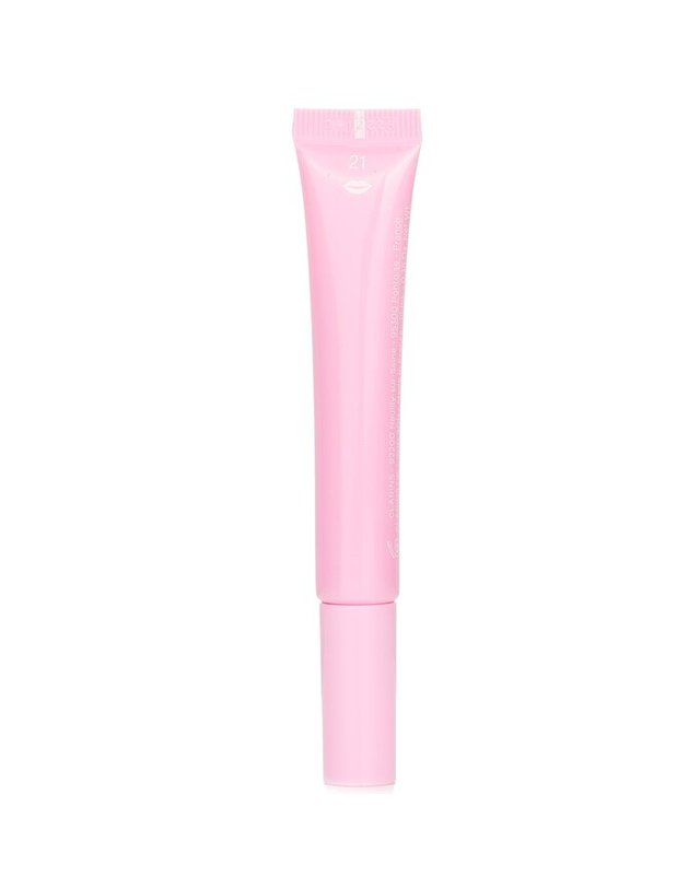 클라란스 클라랑스 클라랑스 립 퍼펙터 #21 소프트 핑크 글로우 12ml 착용컷