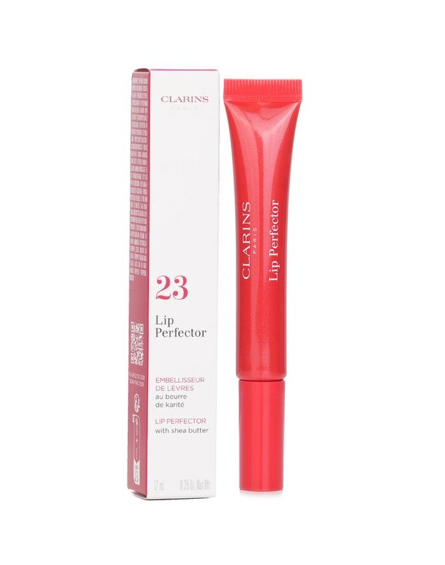 클라란스 클라랑스 클라랑스 립 퍼펙터 #23 석류 글로우 12ml 착용컷