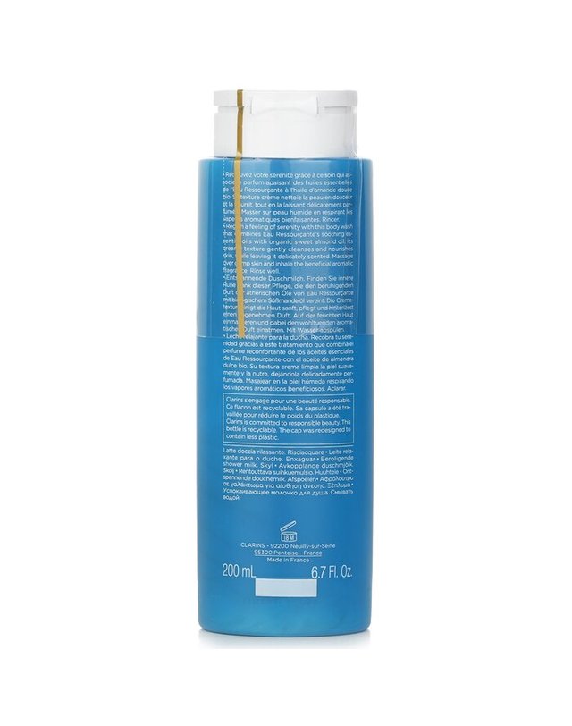 클라란스 클라랑스 클라랑스 오 리쑤르칸트 오 레수르캉트 컴포팅 샤워 밀크 200ml 착용컷