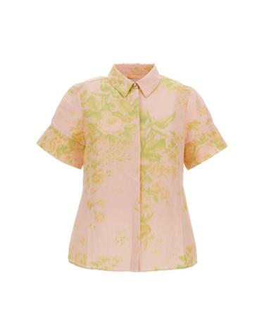 [해외직구] 26SS 에르뎀 셔츠 SS26T90151593014ROSEBOUQUET Pink