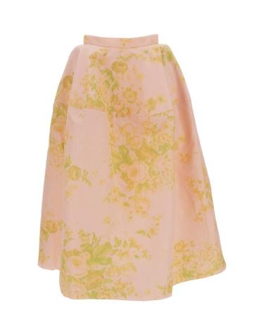 [해외직구] 26SS 에르뎀 미디 스커트 SS26S3651593014ROSEBOUQUET Pink