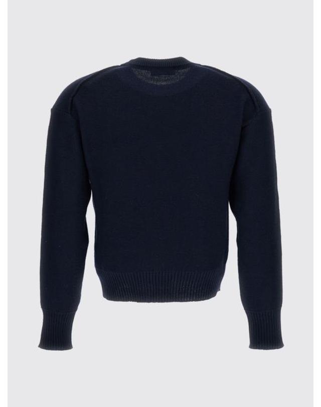 에르뎀 [해외직구] 26FW 에르뎀 스웨터 PF26KT6430064400 MIDNIGHT Blue 착용컷