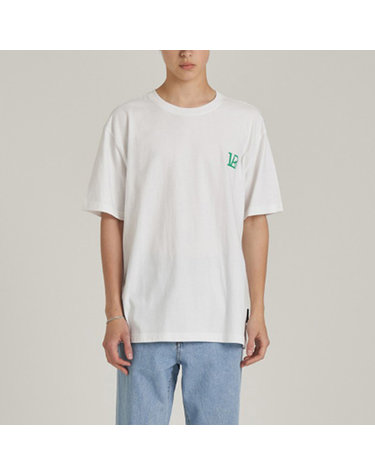 [LAB101] 베이스볼 백 로고 티셔츠 (OFF WHITE)