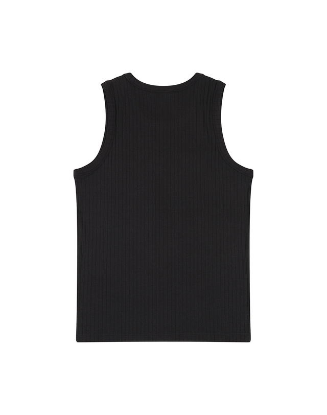 랩원오원 LOGO POINT SLEEVELESS (BLACK) 착용컷