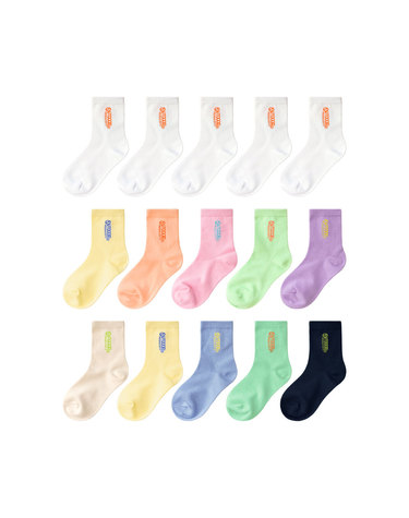 아웃도어프로덕츠 키즈 컬러 로고 중목 5족 (3colors)