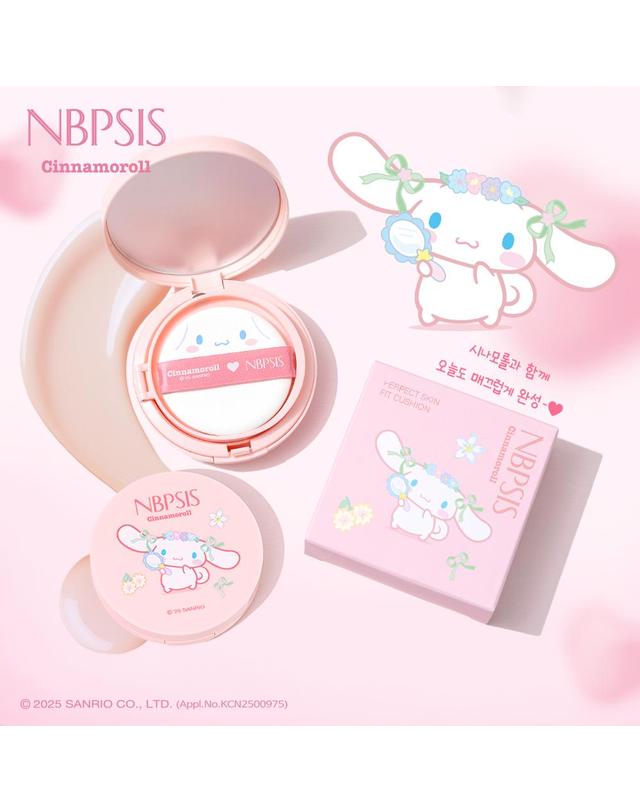 엔비피시스 시나모롤 퍼펙트 스킨핏 쿠션 (23호) 착용컷