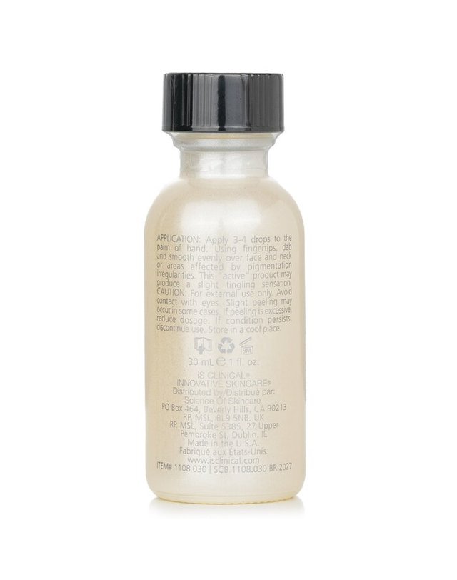 아이에스 크리니칼 IS 클리니칼 나이트케어 화이트 라이트닝 세럼 30ml 착용컷