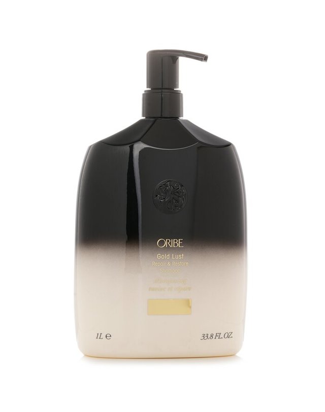 오리베 오리베 골드 러스트 골드 러스트 앤 리스토어 샴푸 1000ml 착용컷