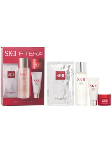 SKII,SK2 피테라  기프트 세트 셀러 체험 키트: 페이셜 트리트먼트 에식스 75ml+페이셜 트리트먼트 클렌저 20g+R.N.A 파워 라디칼 크림 15g+ F